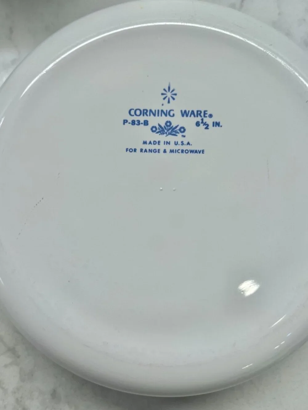 3-Piece Vintage Iconic Blue Cornflower CorningWare, Made in the USA